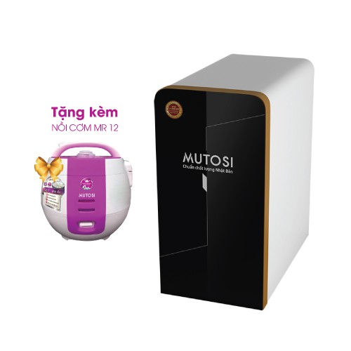 Máy lọc nước RO Mutosi MP-370U nhỏ gọn, 7 cấp lọc, công suất 20L/h -Tặng nồi cơm điện-  Hàng chính hãng
