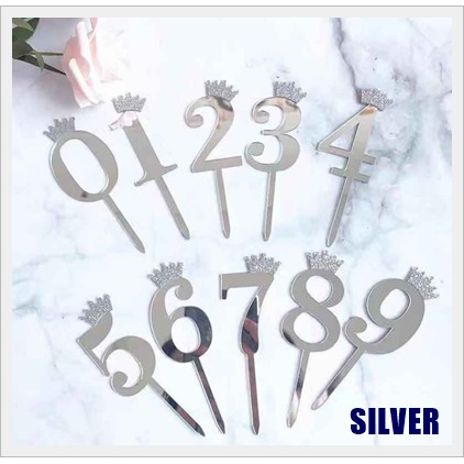 Phụ kiện trang trí bánh kem hình chữ happy birthday