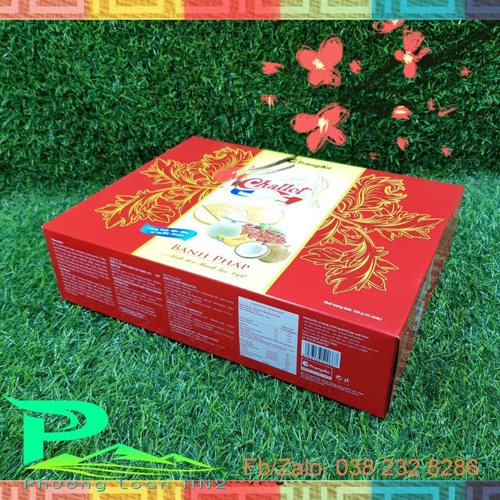 Bánh Pháp Challot Tràng An - hộp 336g