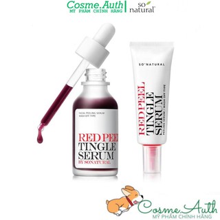Tinh Chất Tái Tạo Da So Natural Red Peel Tingle Serum - Hàn Quốc