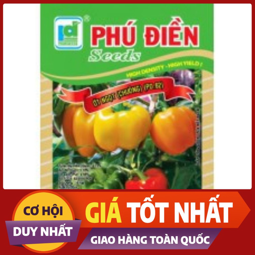 💥💧[SIÊU HOT] hạt giống Ớt ngọt ( ớt chuông) [GIÁ RẺ]💥💧