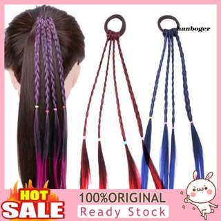 Set 4 dây cột tóc đính bím giả thời trang sành điệu cho bé gái