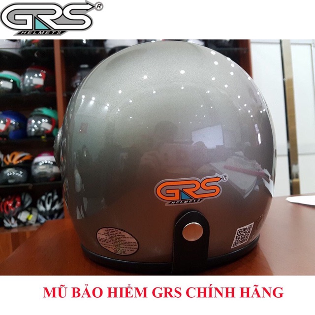 [Cam kết chính hãng] mũ bảo hiểm grs 368 đội ôm đầu kính chống xước nhìn xuyên đêm