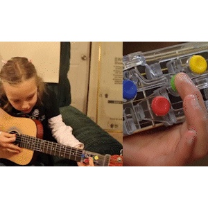 1 Dụng Cụ Hỗ Trợ Tập Luyện Đàn Guitar One-Key Cho Người Lớn Và Trẻ Em