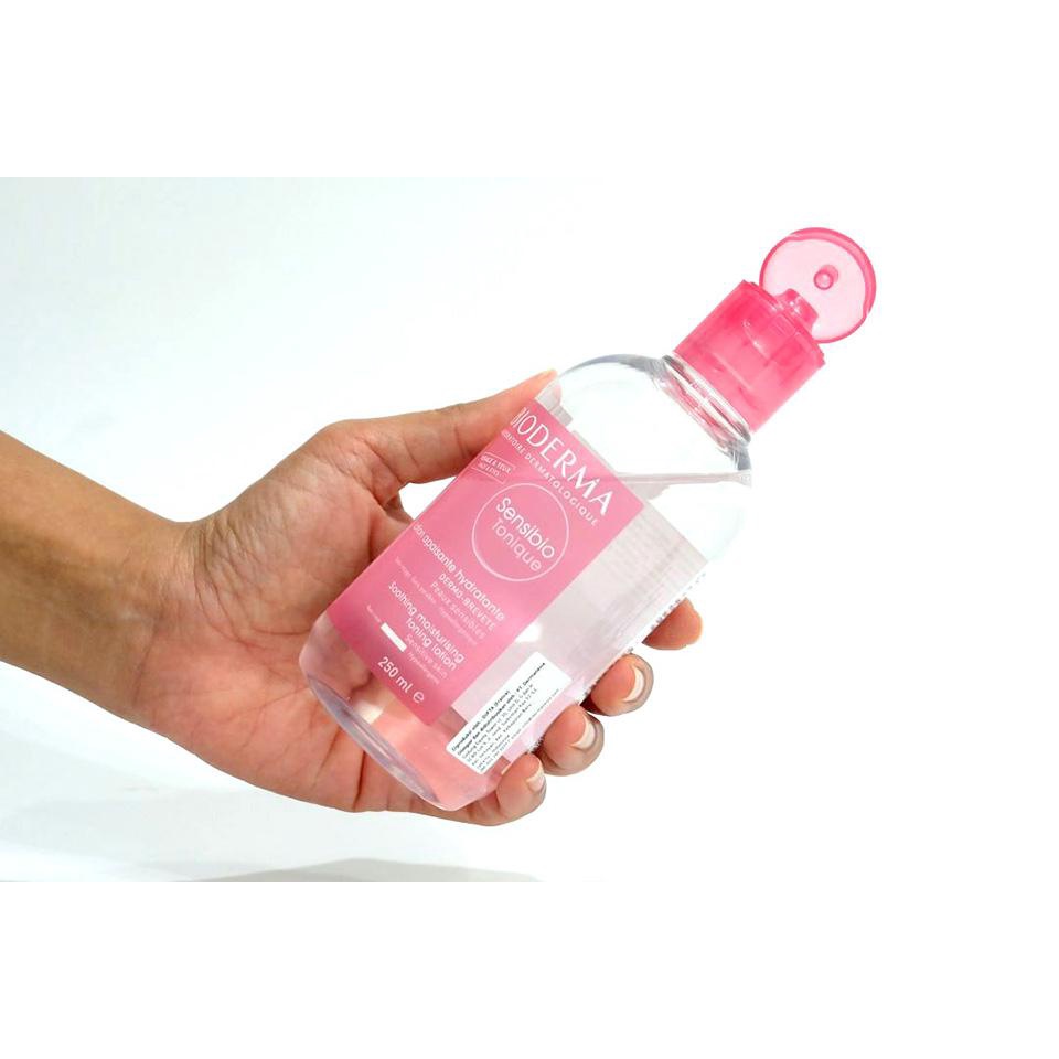 Nước hoa hồng dưỡng ẩm dành cho da nhạy cảm BIODERMA Sensibio Tonique 100ml - 250ml