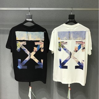 ⚡️[CHỈ 1 NGÀY] Áo Thun OFFWHITE Sơn Dầu SS19 Kèm Mác