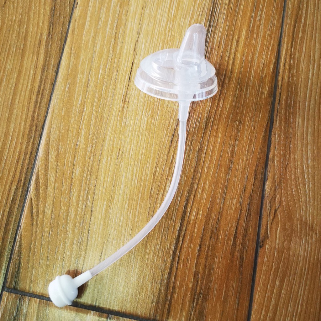 Ống tập hút có van chống sặc thay thế cho bình sữa Avent Natural cổ rộng, hút được mọi tư thế