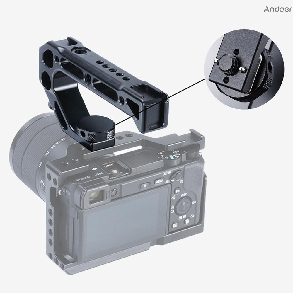 Tay Cầm Uurig R008 15mm Kẹp 3 / 8 Inch Cho Máy Ảnh