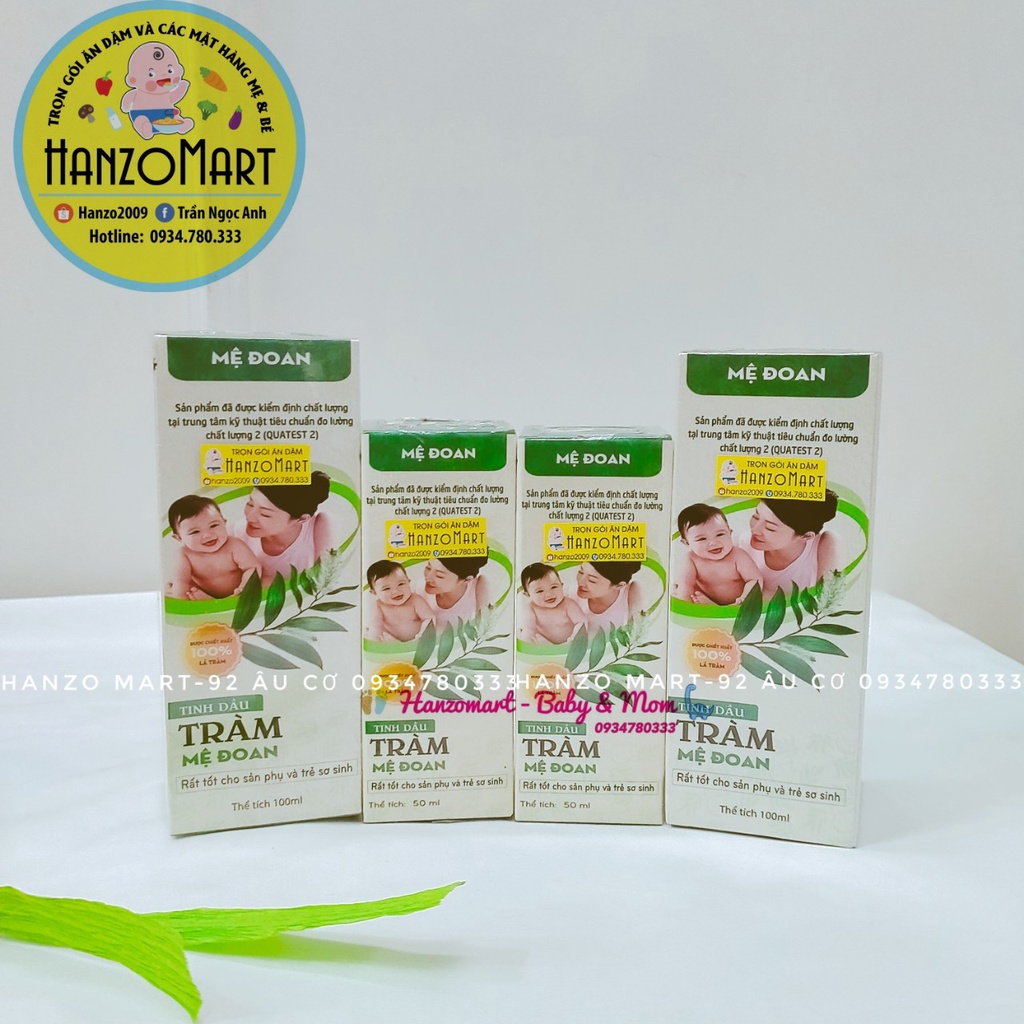 Tinh dầu tràm mệ Đoan nguyên chất 50ml
