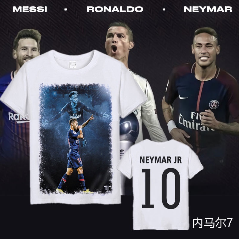 Áo Thun Tay Ngắn In Hình Cầu Thủ Bóng Đá Chris Ronaldo