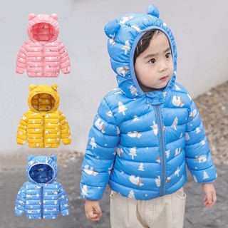 Áo phao tai gấu siêu nhẹ