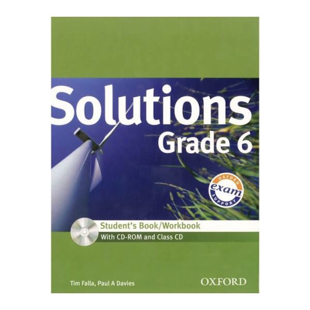 [Mã BMLTB35 giảm đến 35K đơn 99K] Sách - Giáo Trình Tiếng Anh Solutions Grade 6 Không CD | BigBuy360 - bigbuy360.vn