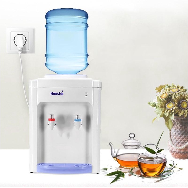 Cây nước nóng lạnh Mini Huastar 1 vòi nóng và 1 vòi lạnh với công tắc vòi nóng lạnh riêng biệt