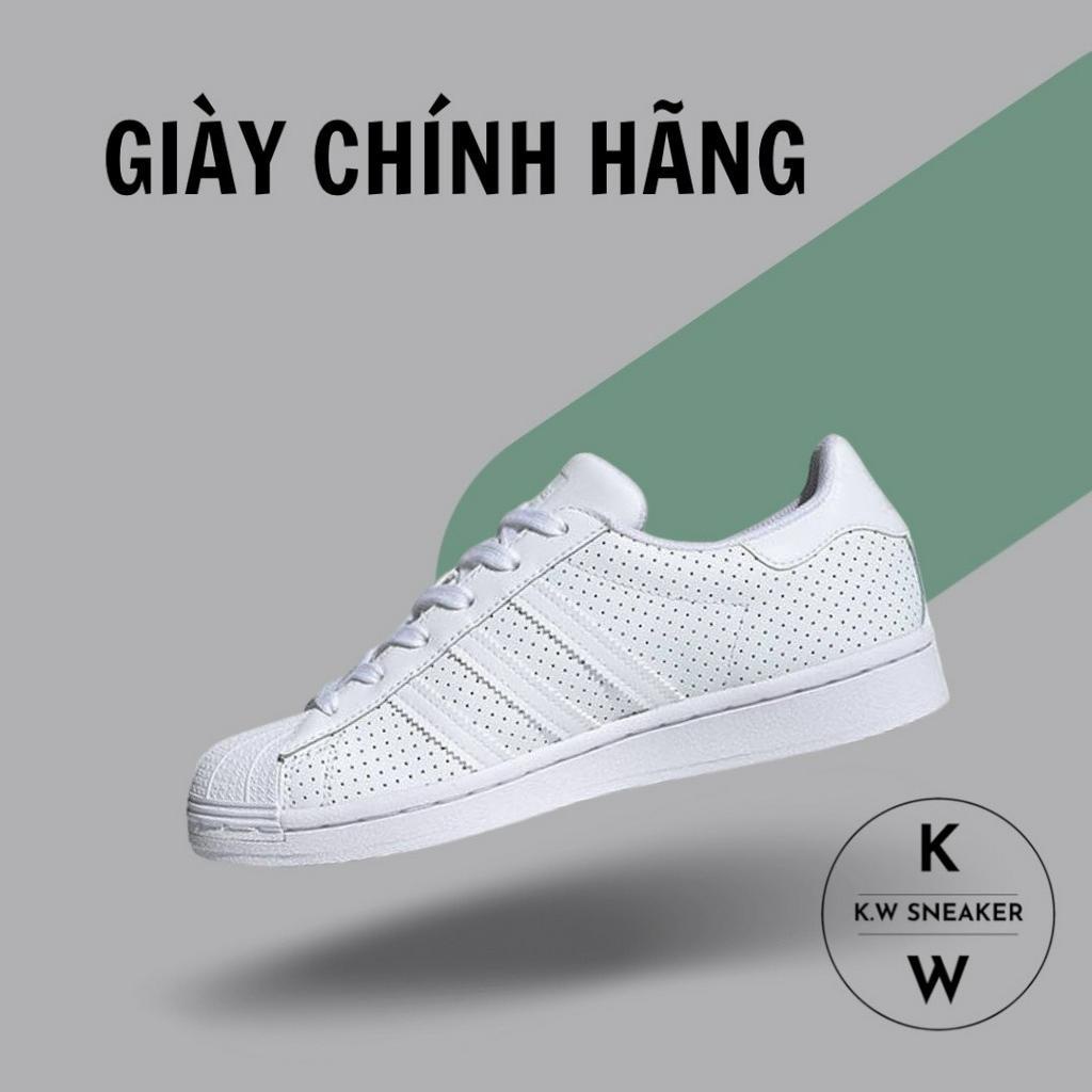 Giày SuperStar Nâu Green, Trắng, Trắng Cam Xanh chính hãng