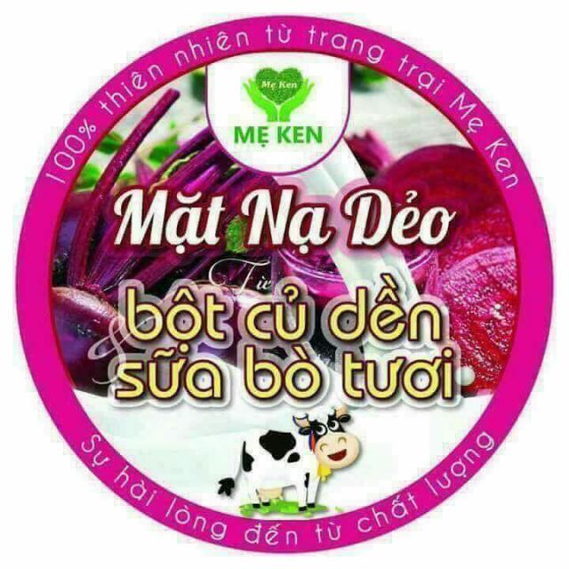 Mặt nạ dẻo bột cũ dền sữa bò tươi