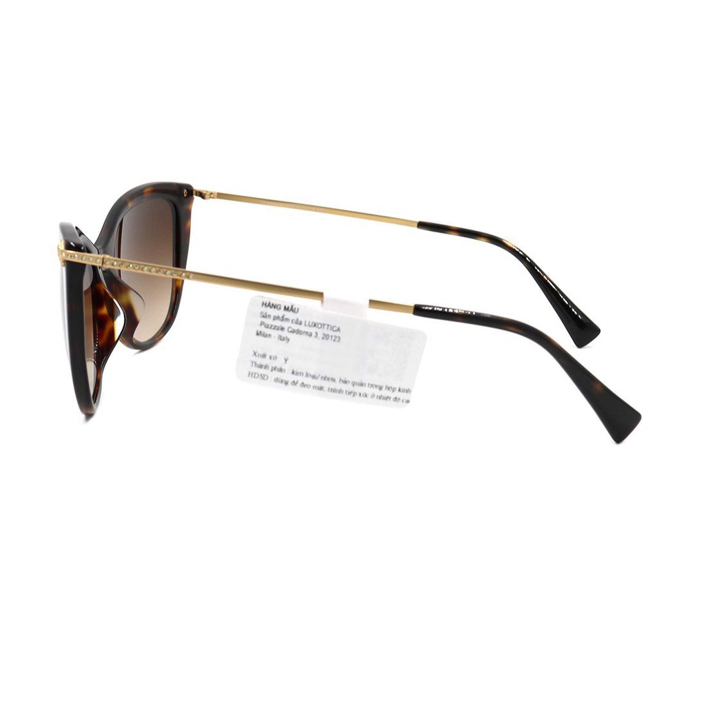 Kính mát nam nữ Versace 0VE4345BA0 màu sắc thời trang chính hãng, thiết kế dễ đeo bảo vệ mắt