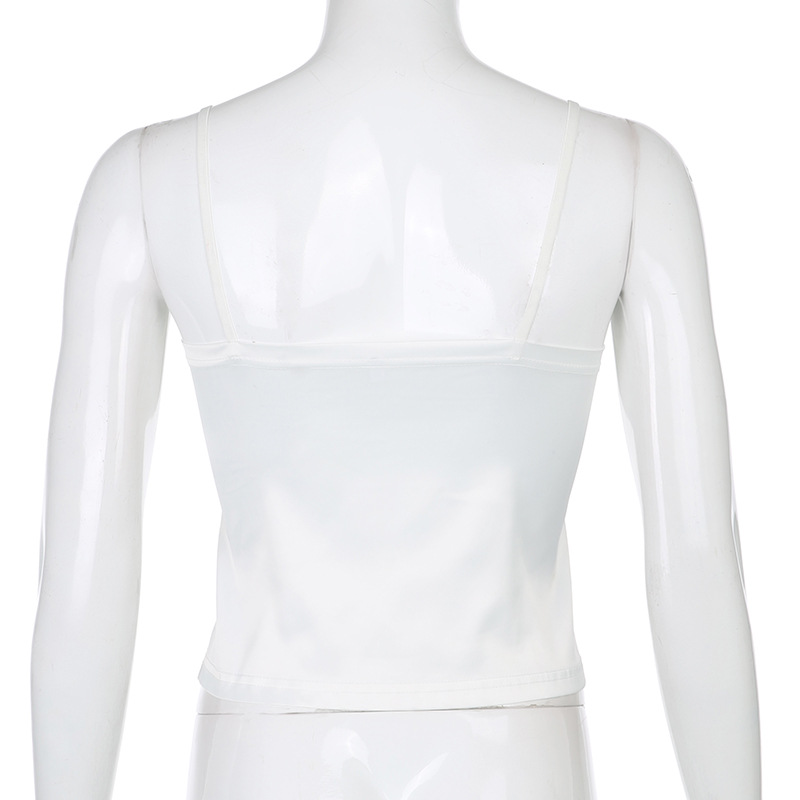 Áo hai dây IELGY phối ren phong cách quyến rũ cho nữ