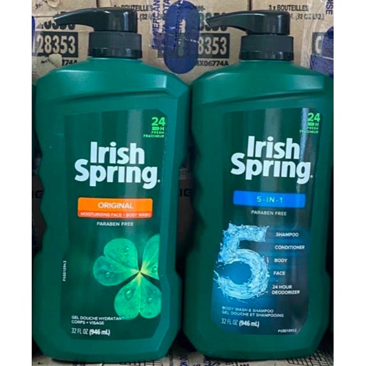 SỮA TẮM IRISH SPRING BODY WASH 532ML &amp; 964 ml (MỸ)