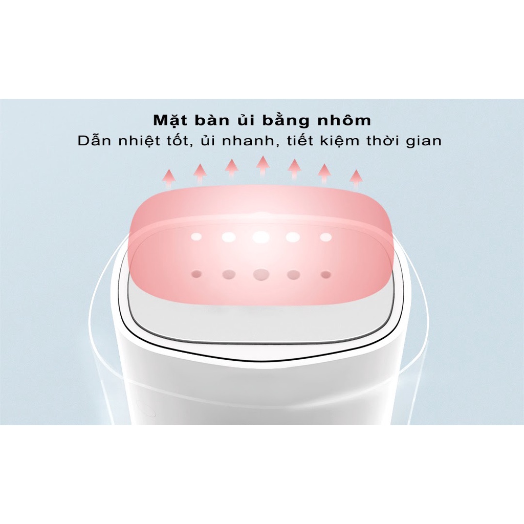[HCM- Hỏa tốc] Bàn Ủi - Bàn Là Hơi Nước Cầm Tay Xiaomi Zanjia GT-306LW 1200W Hàng chính hãng Mega Techzone phân phối