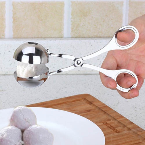 🍉Kẹp làm mọc, làm thịt viên/ cá viên Inox - Muôi nặn mọc DUASHOP.