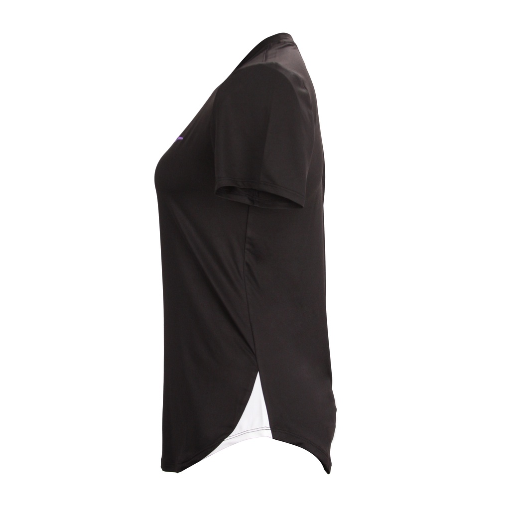 Áo T-shirt ngắn tay nữ AM WT060 cổ tròn, vạt  đuôi tôm, thoáng khí, nhanh khô, vận động thoải mái. Sport1