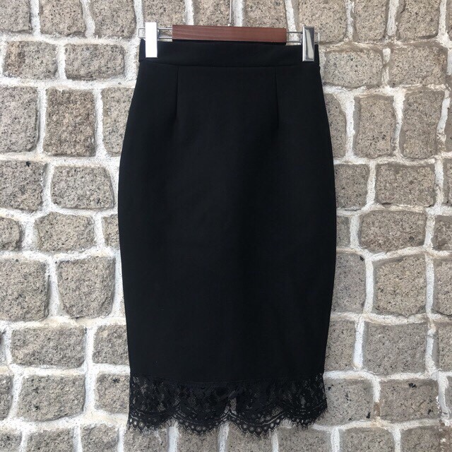 (Có size đại eo 95cm) CHÂN VÁY BIG SIZE - CHÂN VÁY BÚT CHÌ PHỐI REN - CHÂN VÁY BÚT CHÌ SIZE ĐẠI | BigBuy360 - bigbuy360.vn