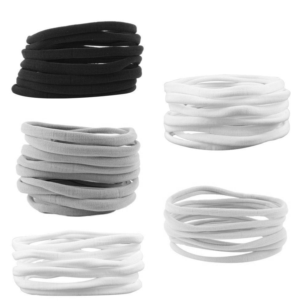 SOMEDAYZL Bộ 10 Dây Buộc Tóc Co Dãn