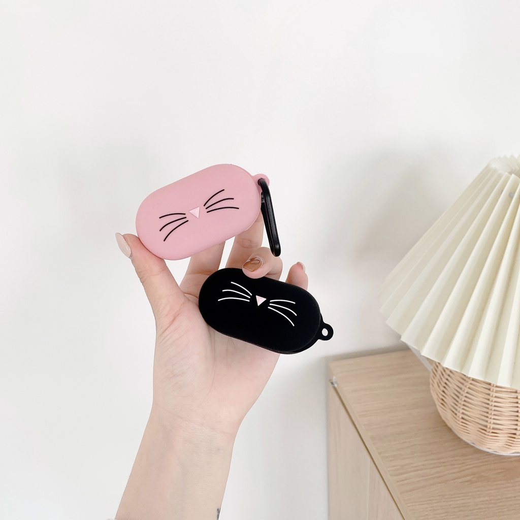 Vỏ bảo vệ hộp sạc tai nghe từ silicon cho Samsung Galaxy Buds Plus / Galaxy Buds / Buds