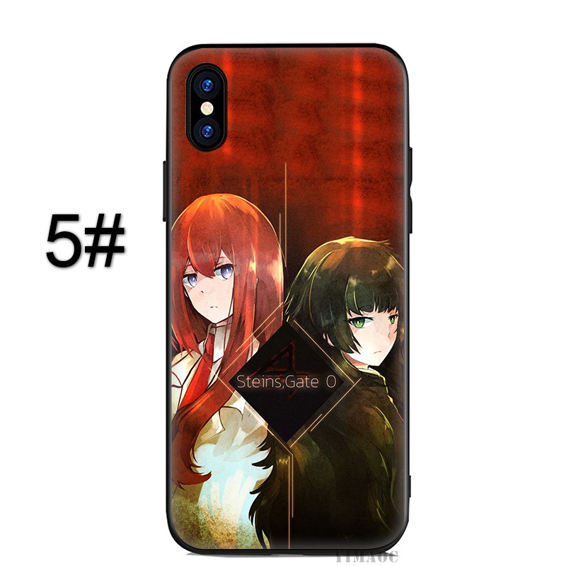 2️⃣0️⃣2️⃣1️⃣ Ốp điện thoại iphone 12 mini 11 pro max 6 6s x xr xs 7 8 7 plus 8 plus in hình steins;gate anime - A1076