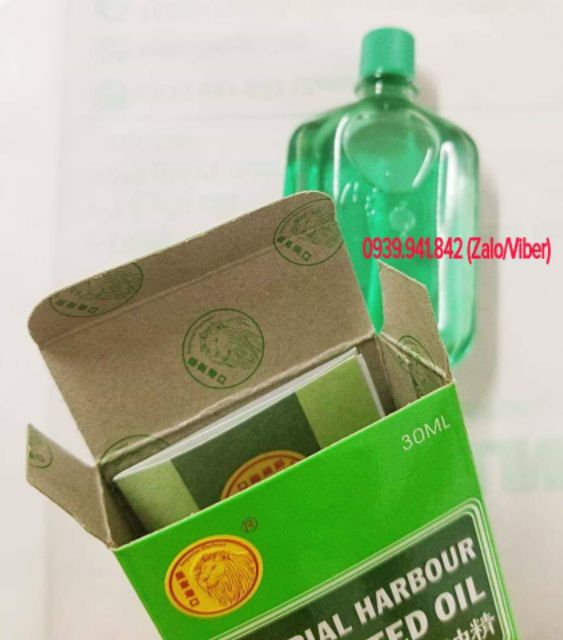 DẦU XANH SƯ TỬ ĐỎ IMPERIAL HARBOUR MEDICATED OIL 30ML SINGAPORE