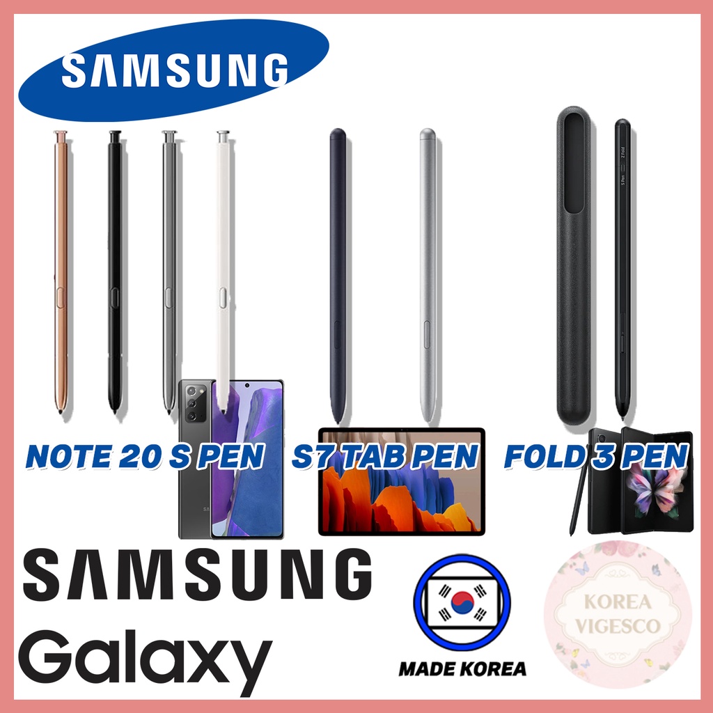 Bút cảm ứng Samsung S pen Fold 3, S7 Tab, Note20 / EJ-PF926, EJ-PN980, EJ-PT870 / Samsung