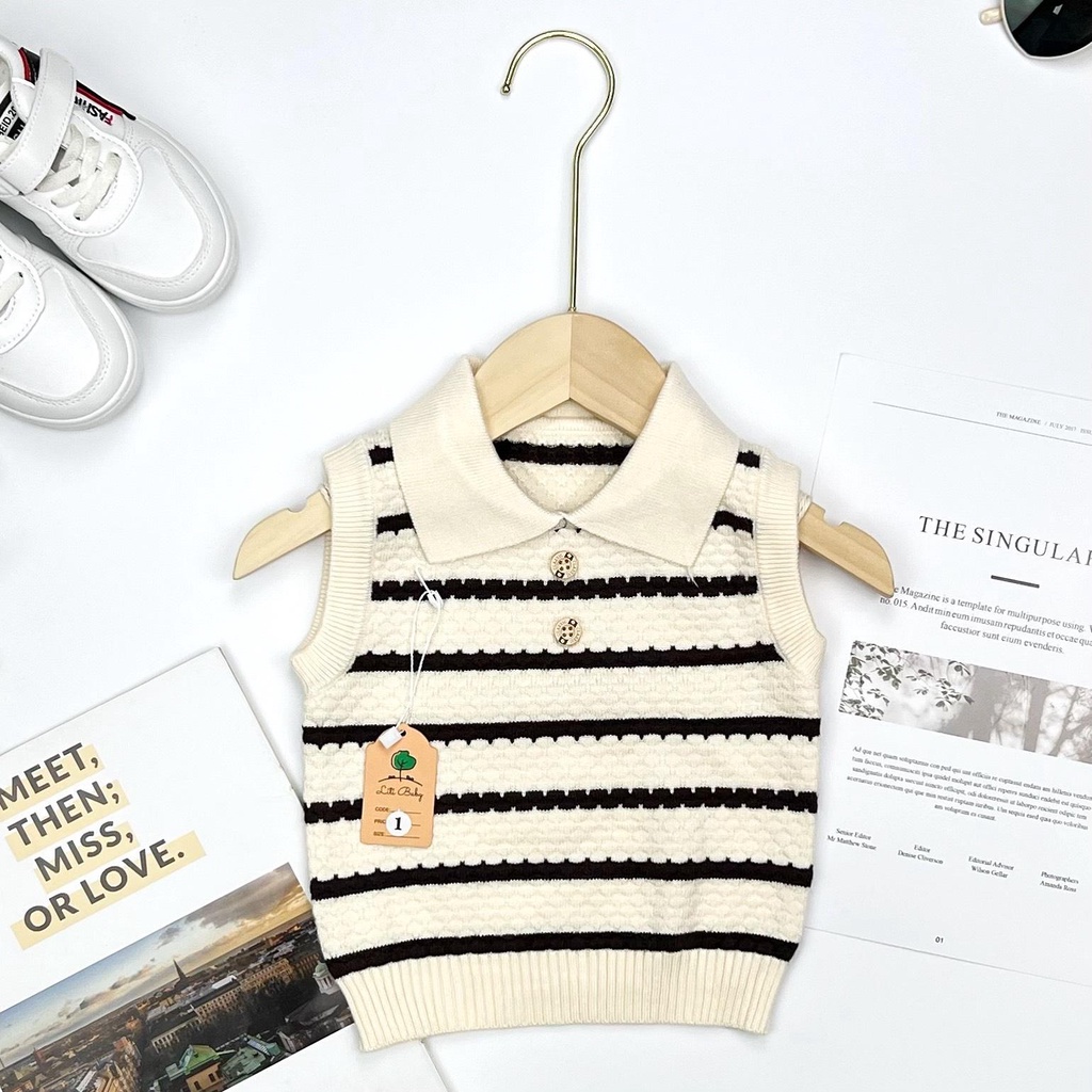 LITIBABY - Áo Len gile trẻ em size 1/4T [LF04]