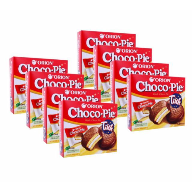 ( Hà nội) Thùng 8 hộp bánh Chocopie x 12 pack/ hộp