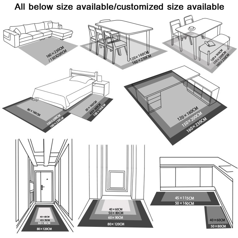 Thảm oval lót sàn nhà êm áp bằng vải lông cừu kiểu dáng dài chất lượng cao [𝑴𝒐𝒎 𝑩𝒆𝒅𝒅𝒊𝒏𝒈 𝑺𝒉𝒐𝒑]