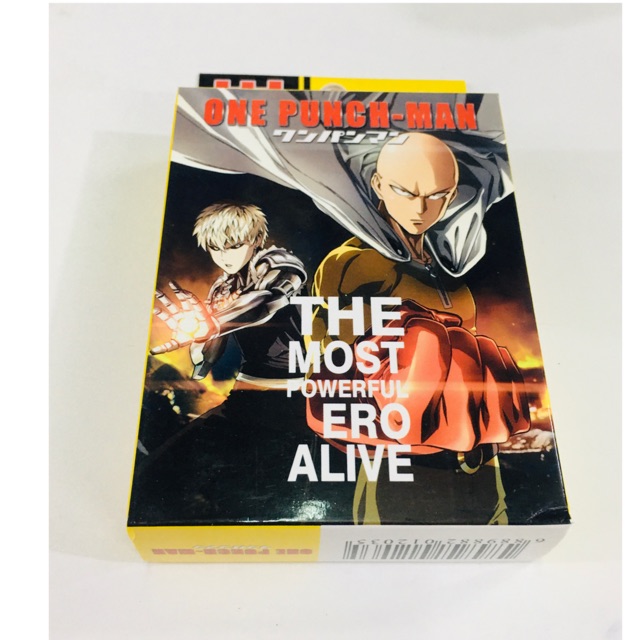 Bộ bài Tây anime ONE punch man 54 ảnh khác nhau