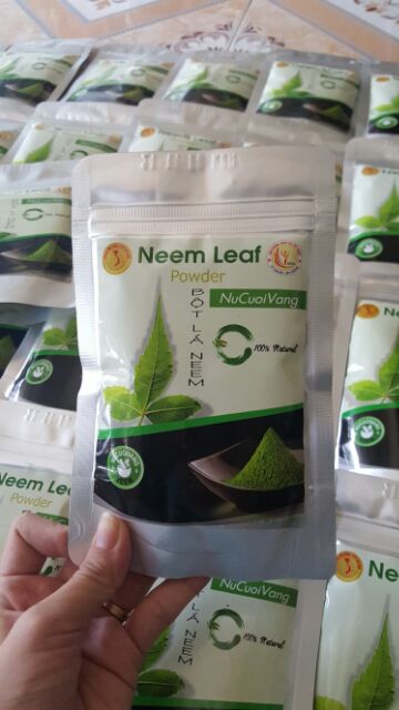 Xả nghỉ bán Bột neem Ấn Độ loại to 110g giảm 120k còn 80k