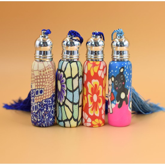 Chai thủy tinh đầu bi lăn 10ml nhiều màu sắc đẹp mắt | BigBuy360 - bigbuy360.vn