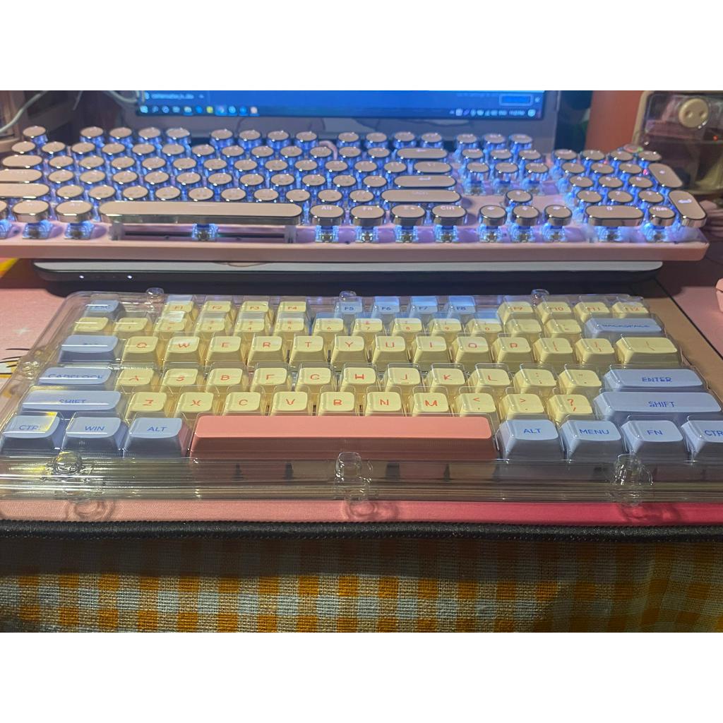 Bộ Keycap Màu Kẹo Ngọt rgb Full 132 key hàng cao cấp