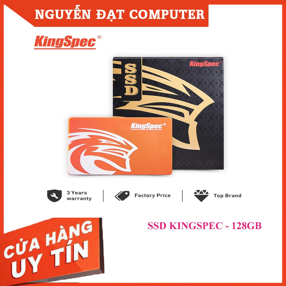 Ổ cứng SSD Kingspec P3-128 2.5 Sata III 128Gb - Chính hãng Mai Hoàng phân phối