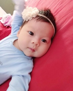 Băng đô hoa sơ sinh cho bé gái