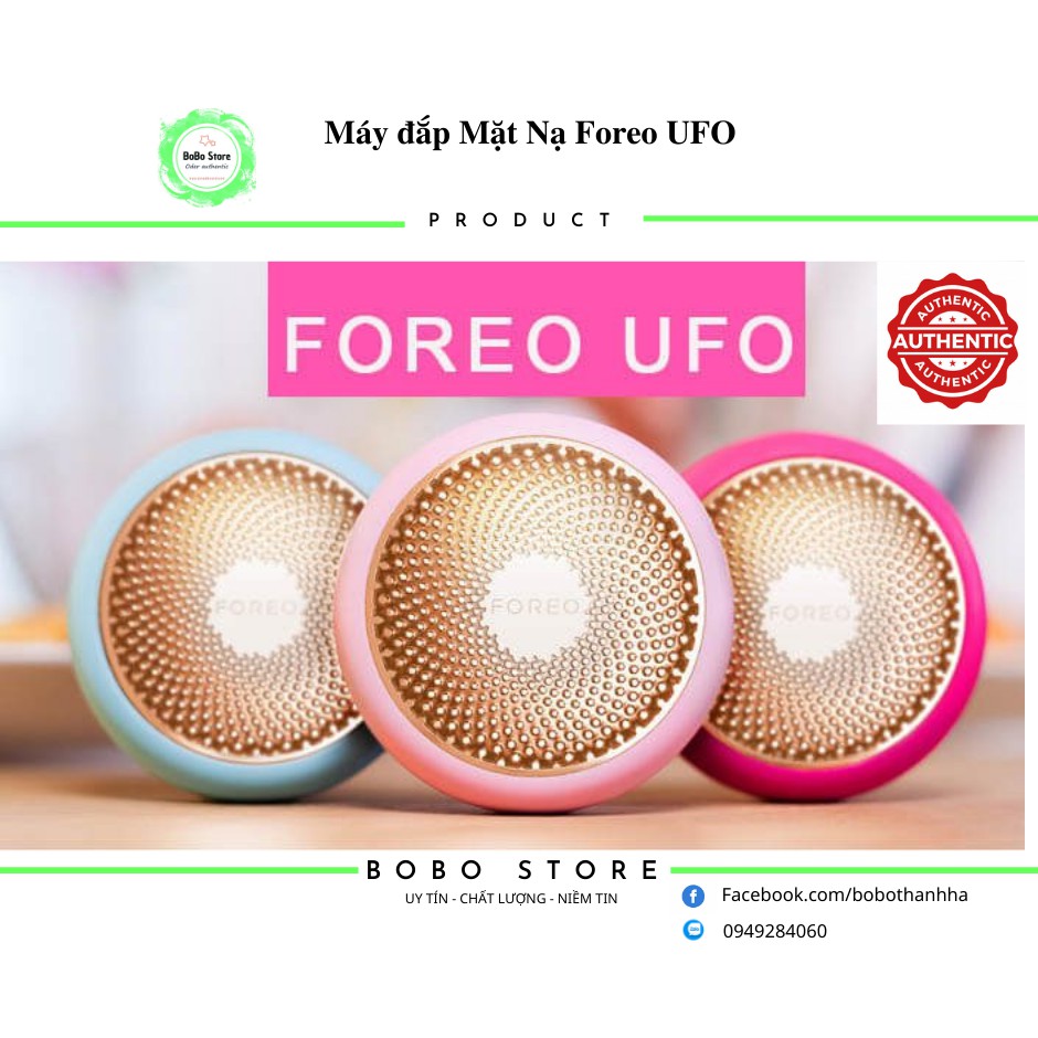 Máy đắp mặt nạ Foreo UFO, UFO 2 - CHÍNH HÃNG - FREE BẢO HÀNH