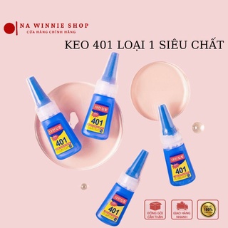Keo 401, Dán móng đính đá, charm, nail ( 20g)