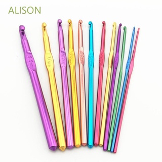 Set 12/14 Kim Đan Móc Len 2mm-8mm/2mm-10mm Bằng Nhôm Nhiều Màu Sắc