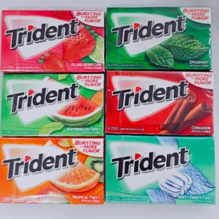 Kẹo Gum Trident 15 thanh của Mỹ