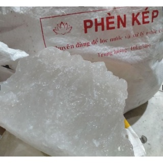 Bao 10kg Phèn Chua Dạng Cục