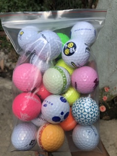 Bóng golf đủ màu mới 95-100%
