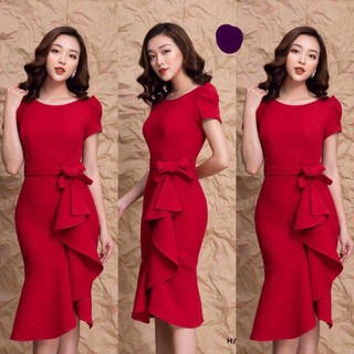 Đầm Body Bèo Nơ Sang Trọng