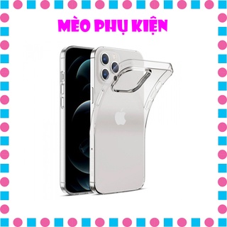 Ốp iPhone silicon trong suốt cho X/Xs/XsMax/11/12/13/Pro/ProMax