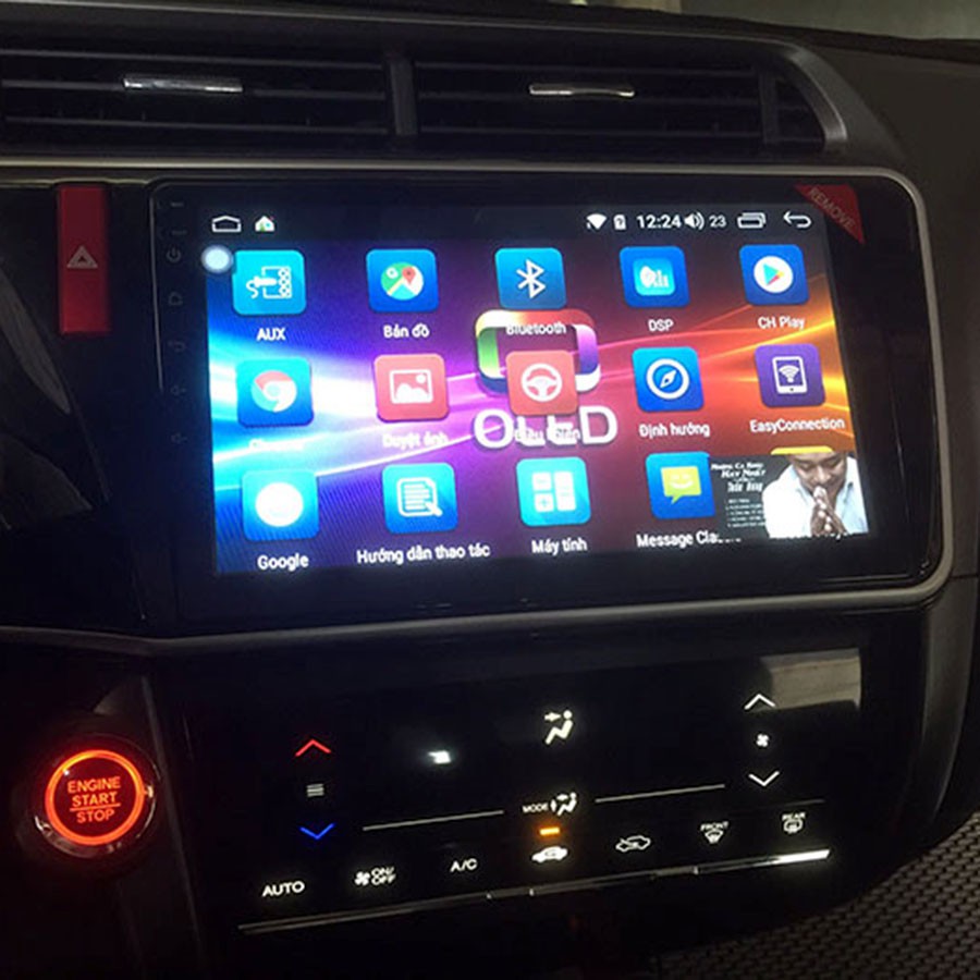 Màn hình dvd android 10 inch theo xe honda city