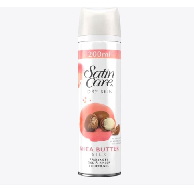 Gel cạo lông dành cho nữ SATIN CARE (từ GILLETTE) nội địa Đức